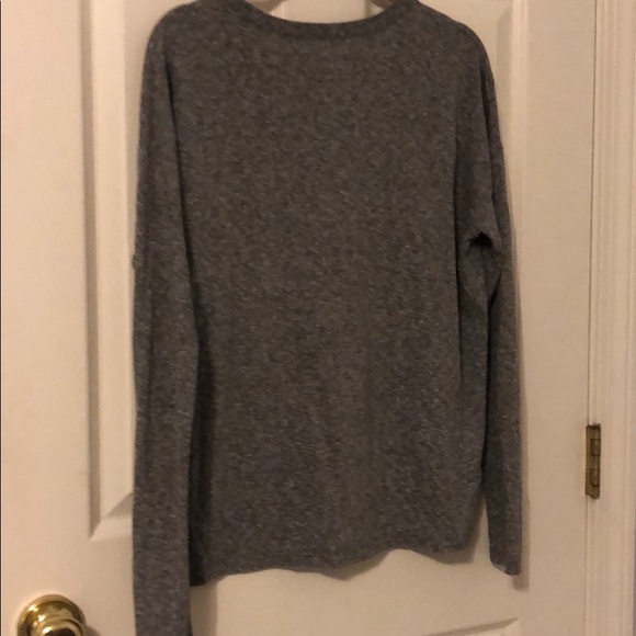Madewell long sleeve grey top! EUC - Picture 7 of 8